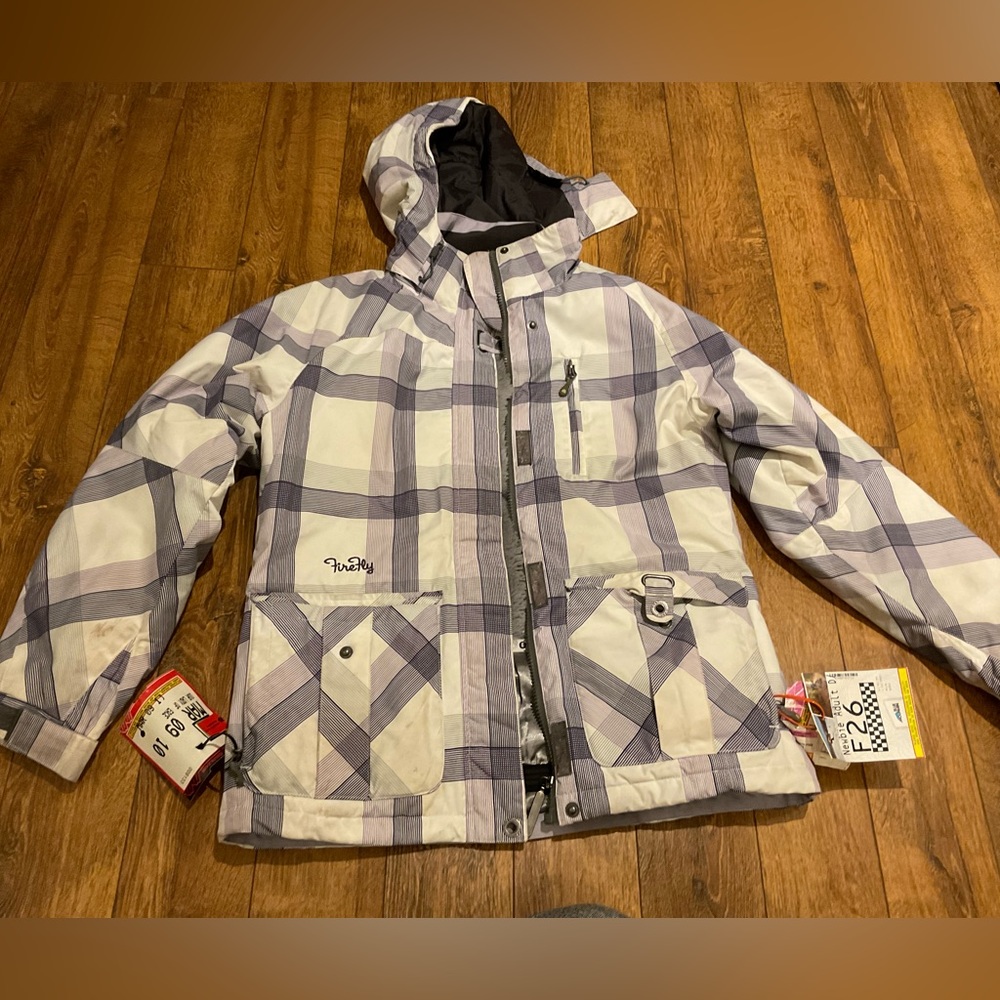Firefly ski jacket purple
